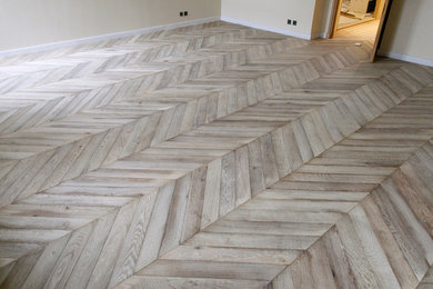 Chevron Flooring