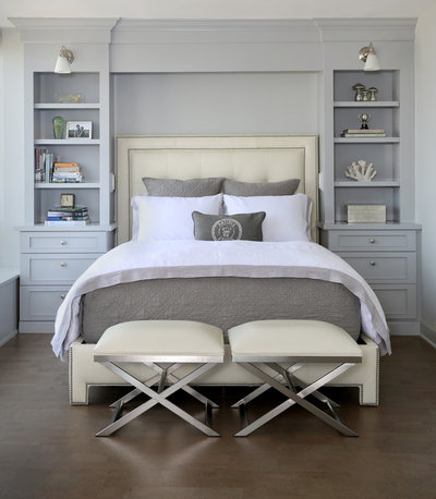 Transitional Bedroom by Normandy Remodeling