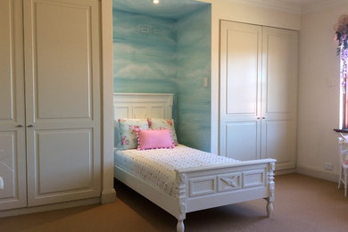 Photo of a country bedroom in Perth.