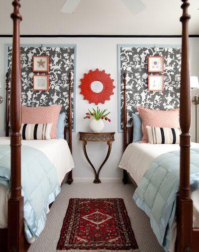 Transitional Bedroom by Rachel Oliver Design, LLC