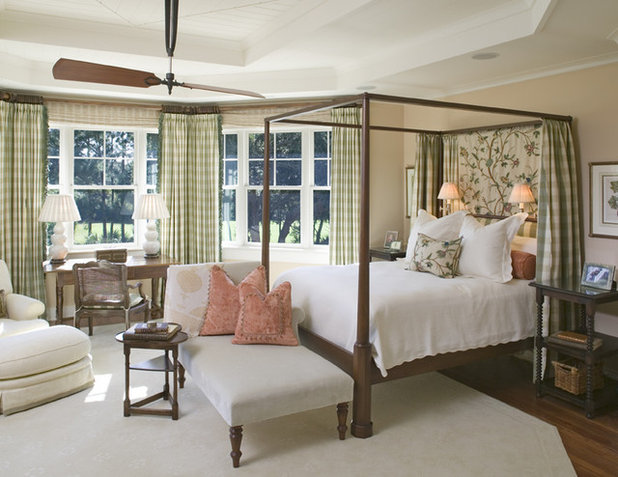 Traditional Bedroom by Christopher A Rose AIA, ASID