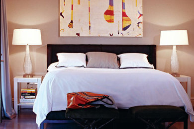 Inspiration for a contemporary bedroom remodel in San Francisco