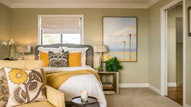 Eclectic Bedroom by Kathy Ann Abell Interiors