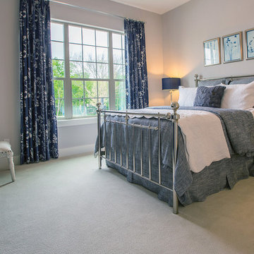 Colonial grids add style to bedroom windows