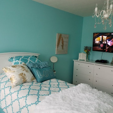 Color Your Corner- Bedroom for Courtney