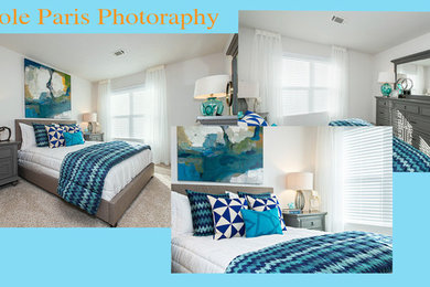 Mid-sized trendy bedroom photo in Grand Rapids