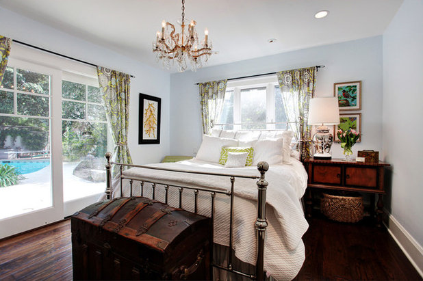 Transitional Bedroom by S / Wiley Interior Photography