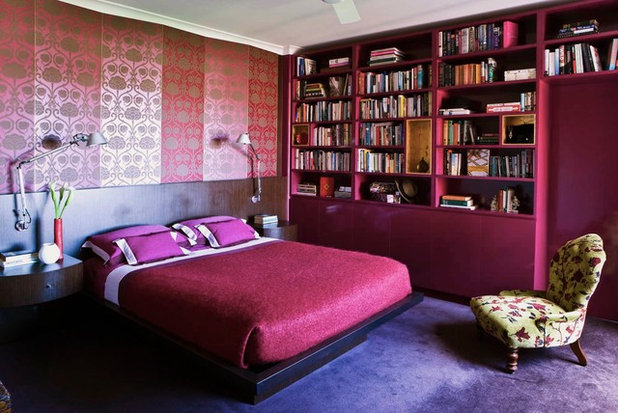 Eclectic Bedroom by Scott Weston Architecture Design PL