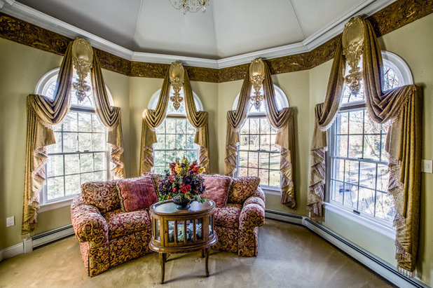 Victorian Bedroom by Window Treats Inc.