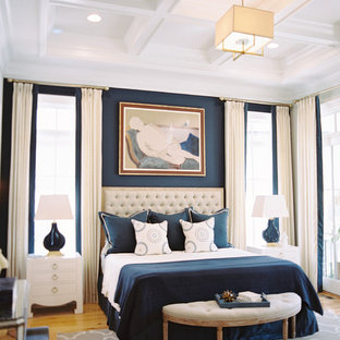 Trendy bedroom photo in Other