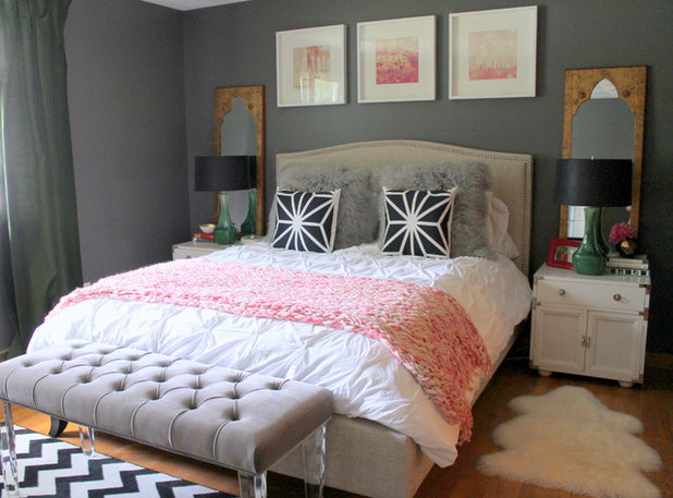 Eclectic Bedroom by Nichole Loiacono Design