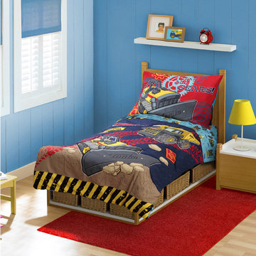 Construction Bedding and Room Decorations
