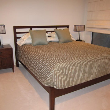Contemporary/Asian Guest Bedroom
