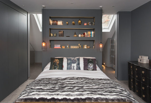 Contemporain Chambre Contemporary Bedroom