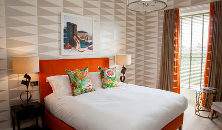 Houzz Tour: Apartment Redesign Looks to the ’70s for Bold Inspiration
