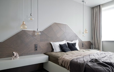 Habillez votre tête de lit avec des motifs géométriques