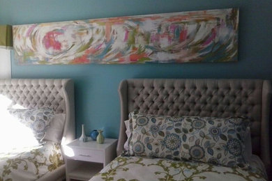 オレンジカウンティにあるコンテンポラリースタイルのおしゃれな寝室