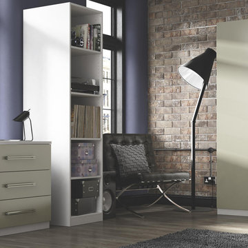 Contemporary Taupe Bedroom Furniture