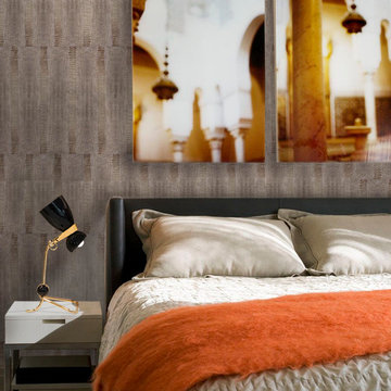 Contemporary Time Warner Apartment Bedroom - Interior Design