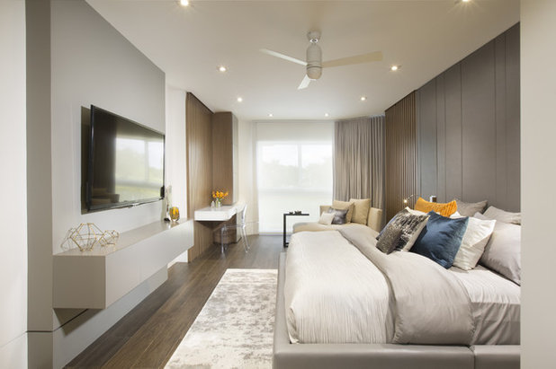Contemporary Bedroom by DKOR Interiors Inc.- Interior Designers Miami, FL