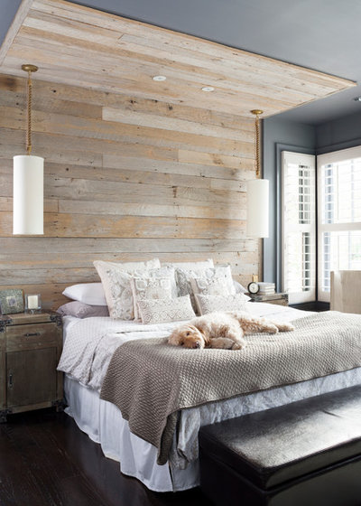Transitional Bedroom by Lawlor Architects