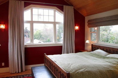 Inspiration for a craftsman bedroom remodel in San Francisco