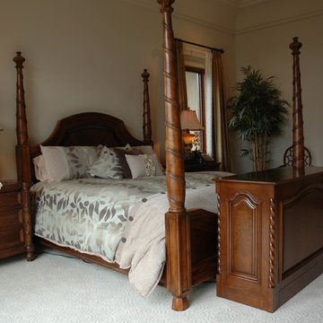 Coronado TV Lift Cabinet at Foot of Bed