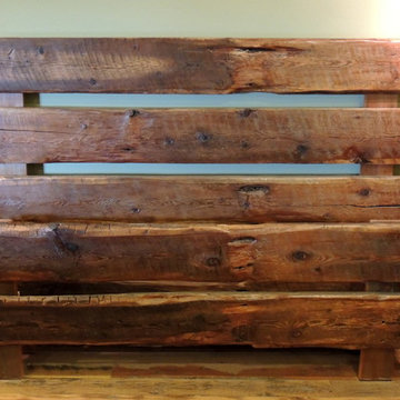 CORRAL PLANK BED * Reclaimed Barnwood