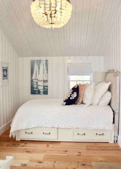Beach Style Bedroom by Michael Hally Design, Inc