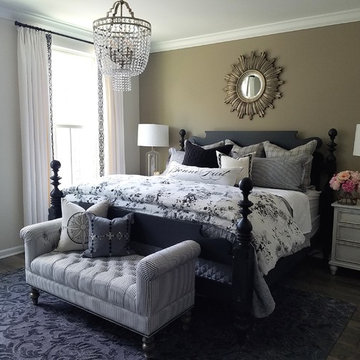 Country Elegant Master Bedroom- Aldie, VA