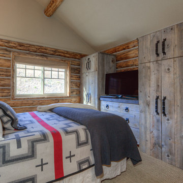 Cozy Big Sky Montana Ski Cabin Interior Design