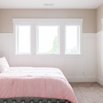 Craftsman Bedroom with Energy-Efficient Windows (Window Replacement)