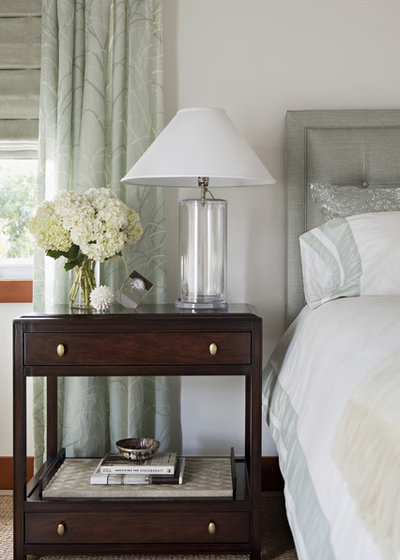 Transitional Bedroom by Annette English & Associates