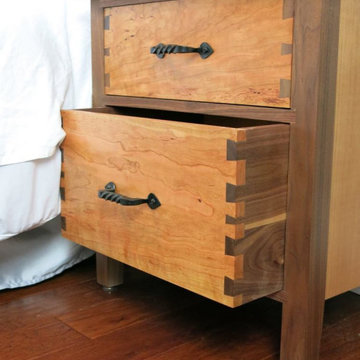 Craftsman Style Hardwood Bedroom Set