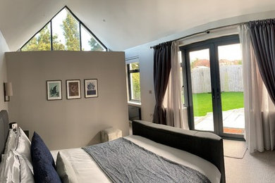 Modernes Schlafzimmer in Edinburgh