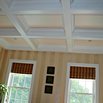 Crown Moulding and Coffered Ceilings