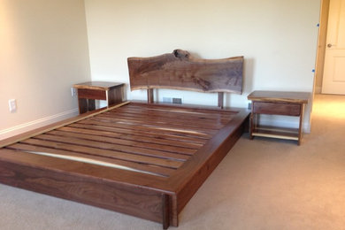 Custom bed & nightstand