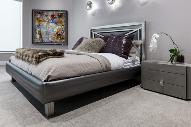 Contemporary Bedroom by The Nielsen Collection