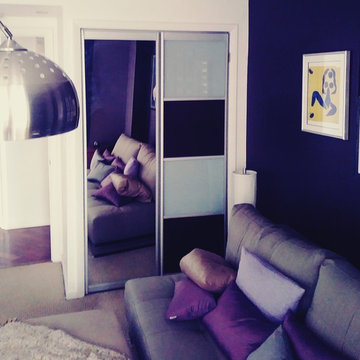 Custom closet bi-fold door, apartment in Aventura