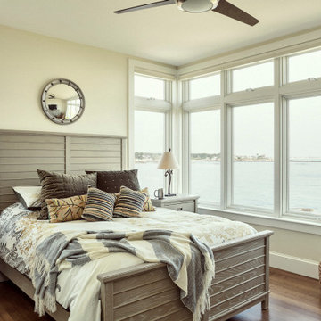 Custom Coastal Master Bedroom
