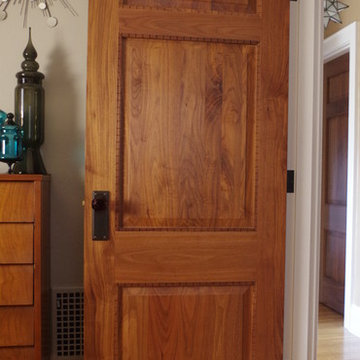 Custom Craftsman Style 3 Panel Door with Dentil Molding