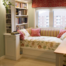 Custom day bed bookcase - small bedroom