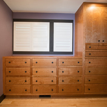 Custom Designed Built-In Dresser