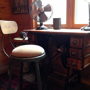 Custom Desk and Stool