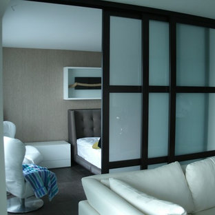 Modelo de dormitorio tipo loft clásico