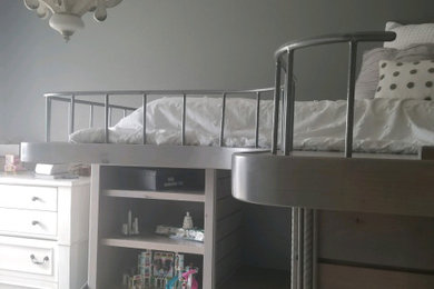 Custom loft bed design by Katauna Lucas