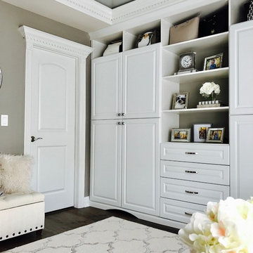 Custom Master Bedroom Built In Cabinerty