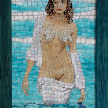 Custom mosaic art