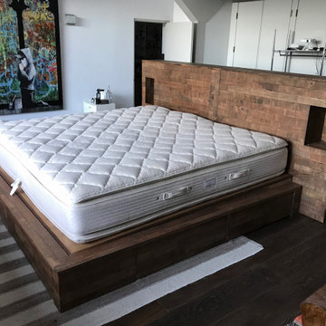 Custom rustic bed