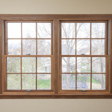 Custom Stained Andersen Windows Make the Perfect Match